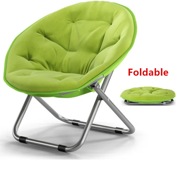 Moon Lazy Chair Radar Folding Chaise Lounge Round Sofa Living Moon Lazy Chair Radar Folding Chaise Lounge Round Sofa Living Room Furniture