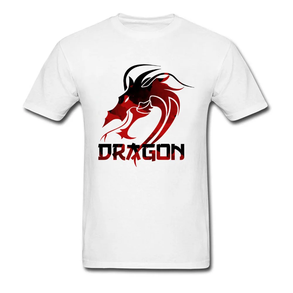 Red Paint Splatter design Geek Labor Day Cotton Fabric Crew Neck Male Tops & Tees Sweatshirts New Design Short Sleeve T-shirts Red Paint Splatter design white