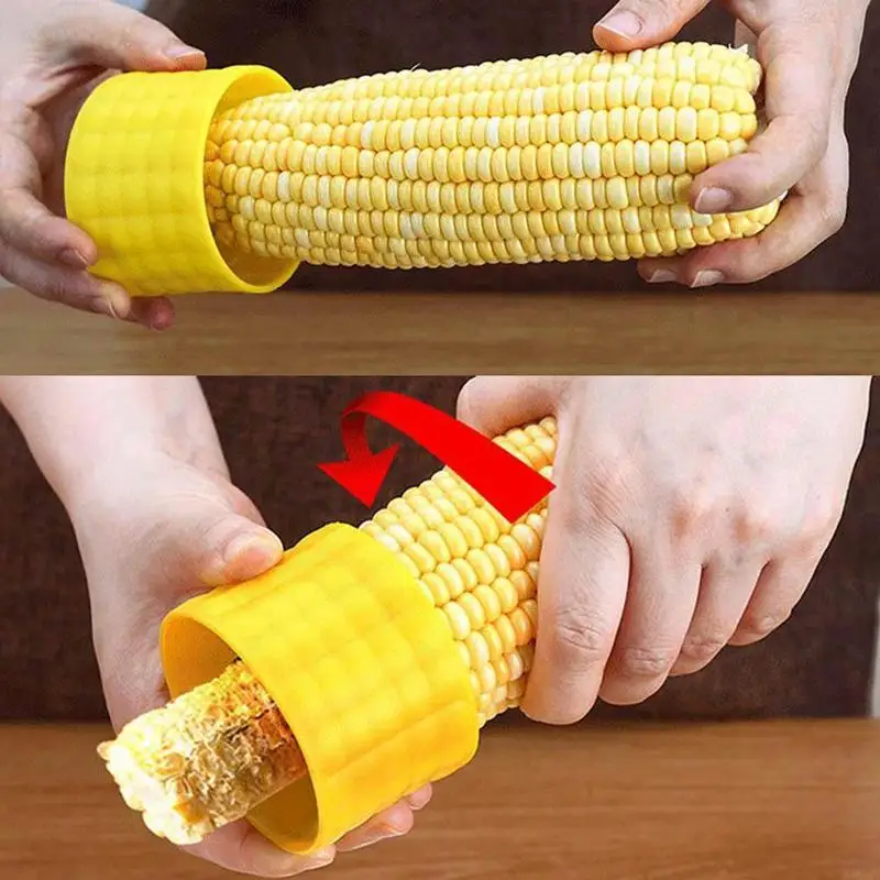 Corn Stripper Grain Cob Thresher Kerneler Peeler Remover Corn Kernels Cob Cutter Kitchen Gadgets