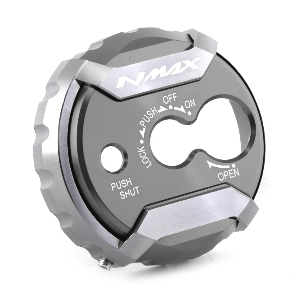  CNC Aluminum Alloy Motorbike Ignition Key Lock Cap Cover Protection Guard Protector Protective Gear For YAMAHA NMAX155 N-MAX 155 Nmax Motorcycle Accessories
