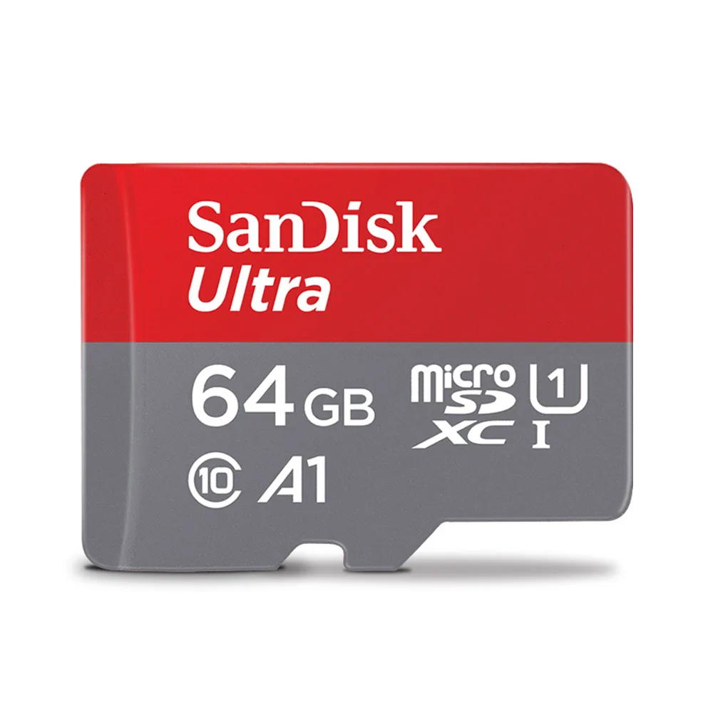 Карта памяти SanDisk A1, 128 ГБ, 64 ГБ, U3, 98 МБ/с./с, 32 ГБ, Micro sd карта, класс 10, UHS-3, флеш-карта, память Microsd, TF/sd карта s для планшета - Емкость: SD-QUNC-064G-Luo