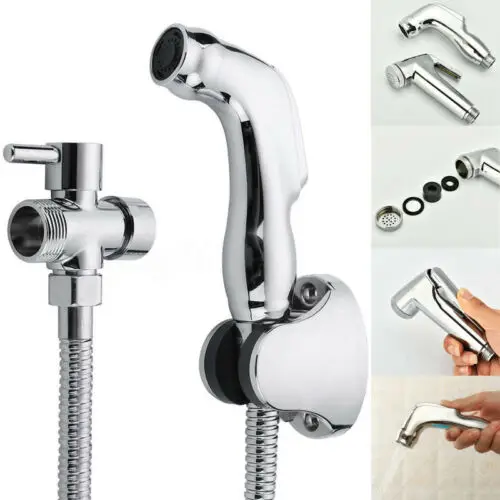 Toilet Sprinkler Docking Hand Shower Stainless Steel For Easy Control Portable