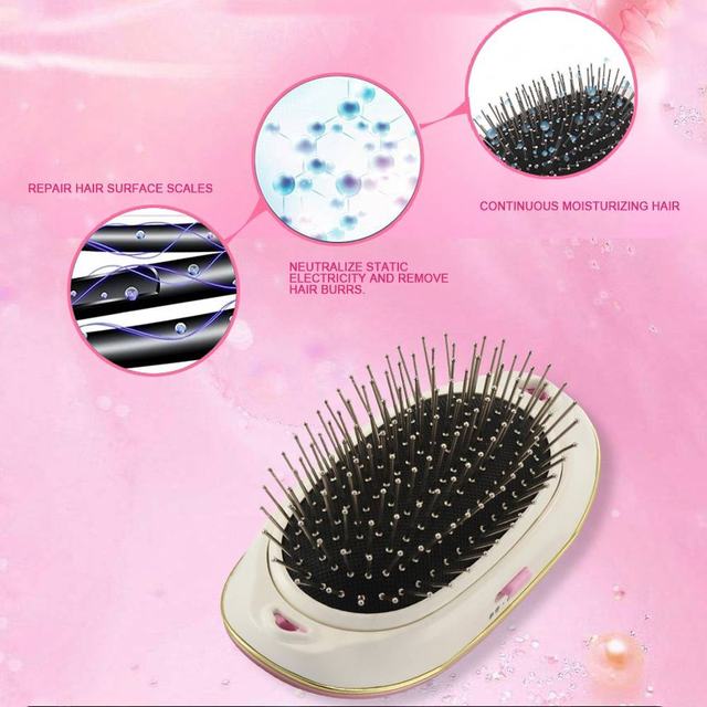 Ionic Portable Electric Hair Brush