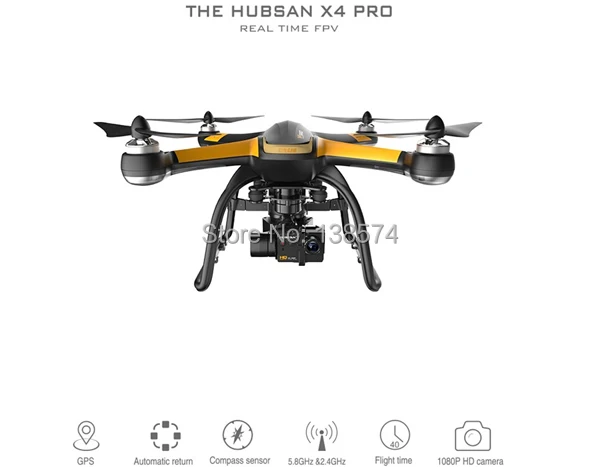 Высокая версия) Hubsan X4 PRO H109S 5,8G в реальном времени FPV RC Дрон Квадрокоптер с gps и камерой