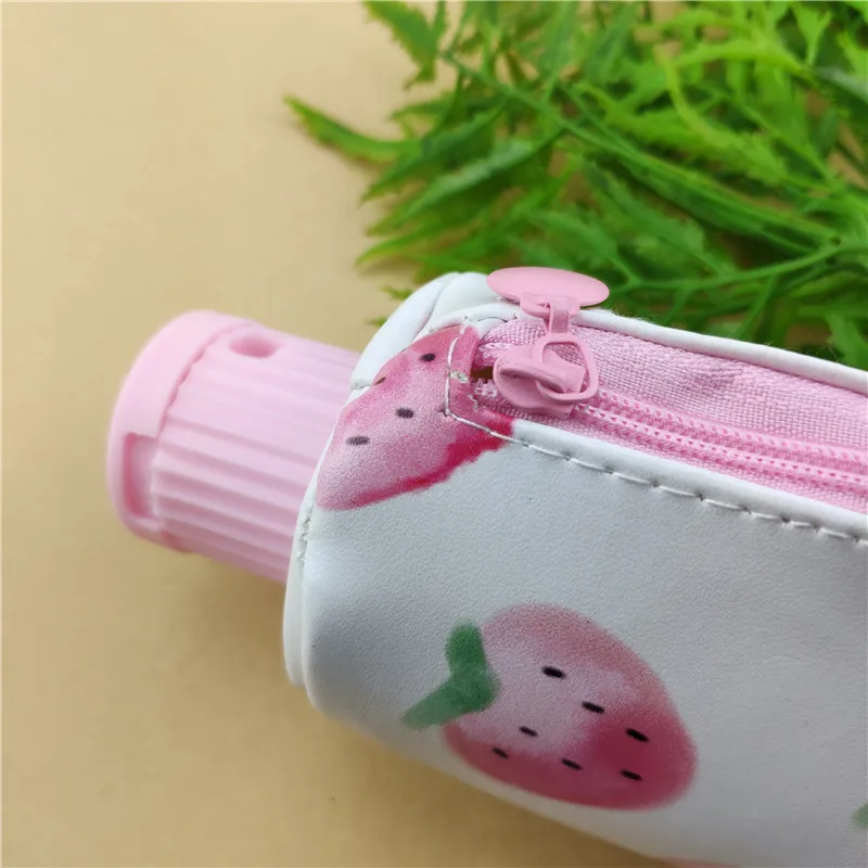 Креативная зубная паста с ароматом клубники Kawaii пенал для карандашей карандашом
