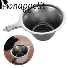 2 Стиль Нержавеющая сталь двухслойный Чай фильтр тонкой сетки многоразовые Чай фильтр Чай ware дома и Кухня аксессуары