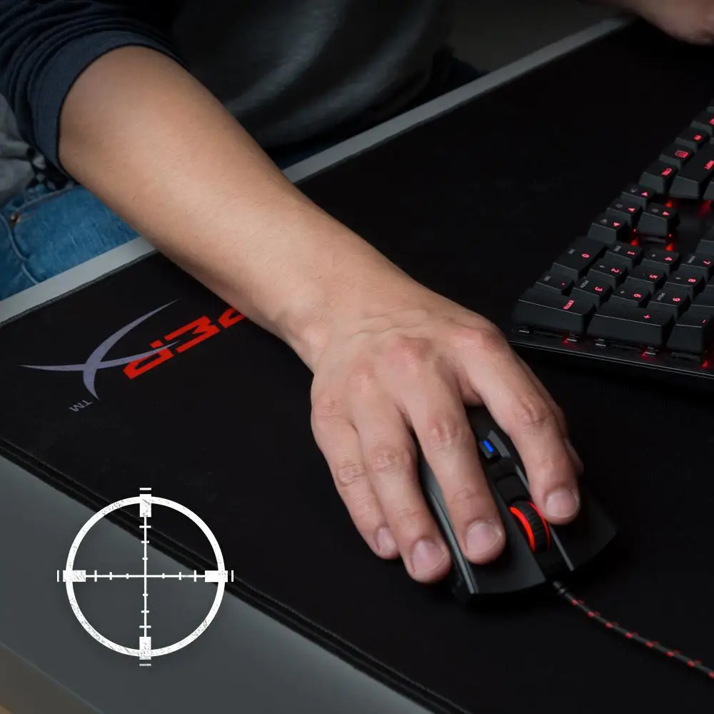 Kingston Gaming Maus HyperX Pulsefire FPS Mouse Gamer 400 800 1600 3200 DPI Ergonomic Professional gaming-mouse for PC Gamer (3)