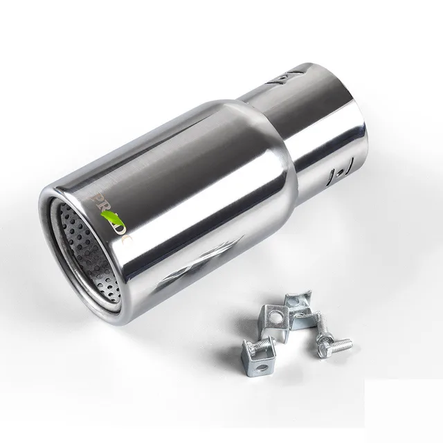 High Quality Car Stainless Steel Tail Exhaust Pipe Cover Trim for Toyota Prado Land Cruiser