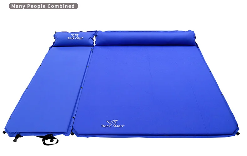 Трекман 3,8 см толщина наружная Автоматическая надувная подушка коврик для увеличения влаги одиночный толстый матрас коврик
