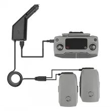 Батарея и зарядное устройство для пульта дистанционного управления Автомобильное зарядное устройство с USB для Mavic 2 Pro Zoom уличные умные быстрые зарядные аксессуары