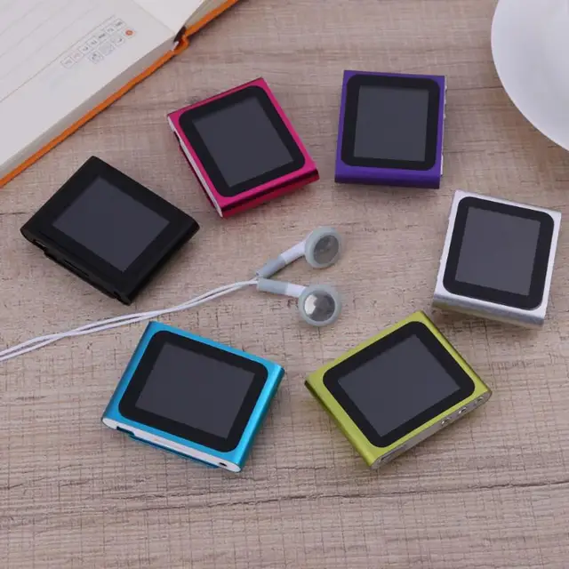 VODOOL 1.8 Inch TFT LCD Touch Screen Display MP3 MP4 Player 6th Generation Music Ebook Video Movie FM Radio Audio Player