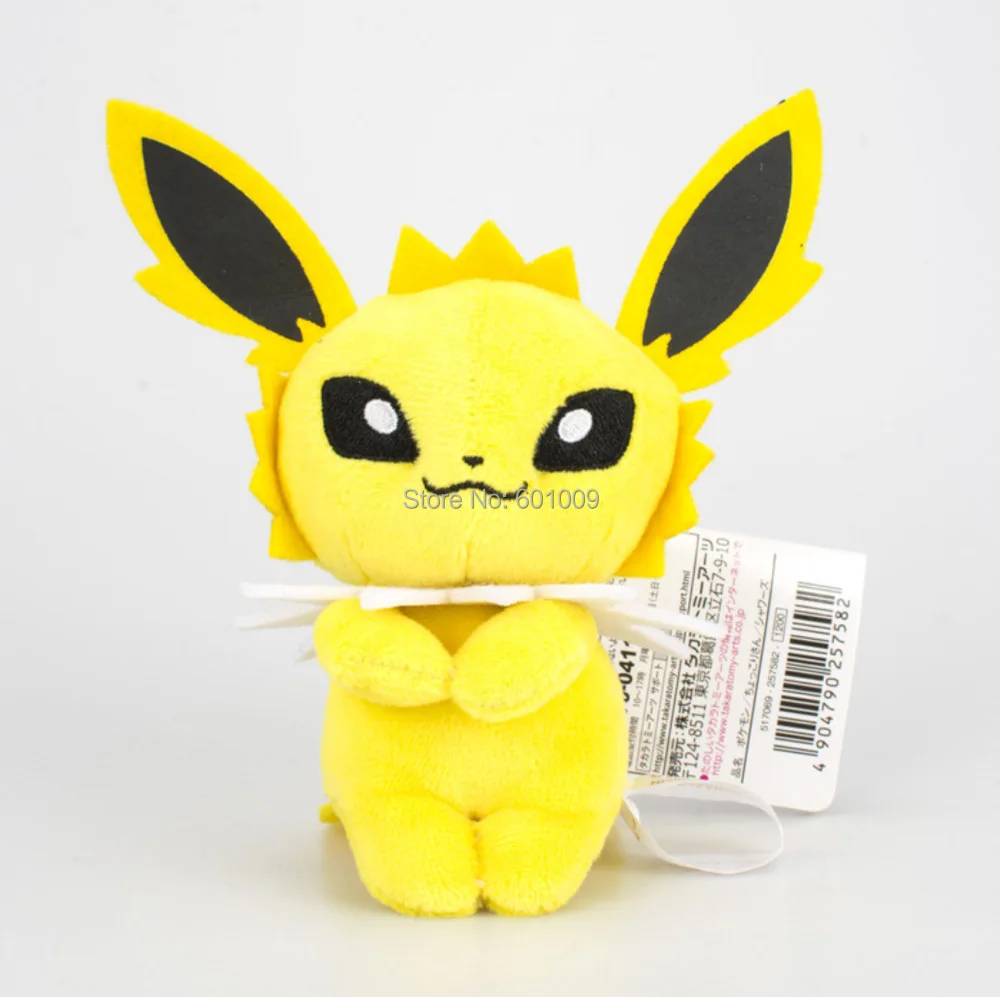 9 шт. Sylveon Eevee Umbreon Vaporeon Flareon Jolteon Espeon Leafeon Glaceon сидящий 10 см плюшевый брелок в розницу