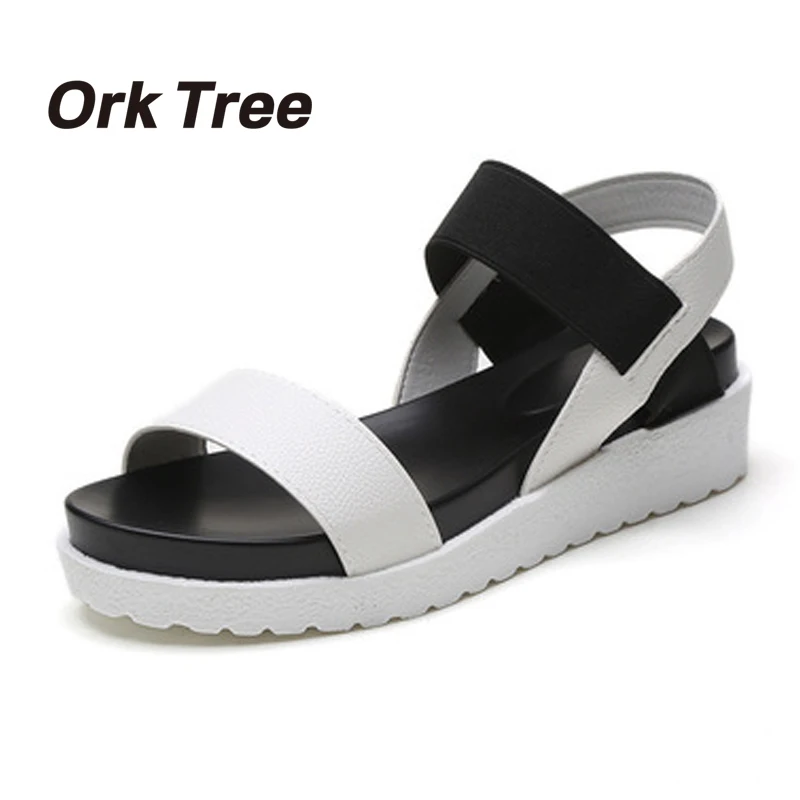 chaussure plateforme ouverte