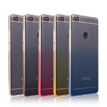 Zte nubia Z11 чехол прозрачный мягкий силиконовый корпус 5," ультра-тонкий Цвет градиент крышка