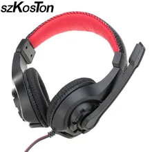 Stereo Gaming Headset auricular Atado Con Alambre del Juego de auriculares con micrófono de cancelación de ruido auriculares para ordenador pc juego de música