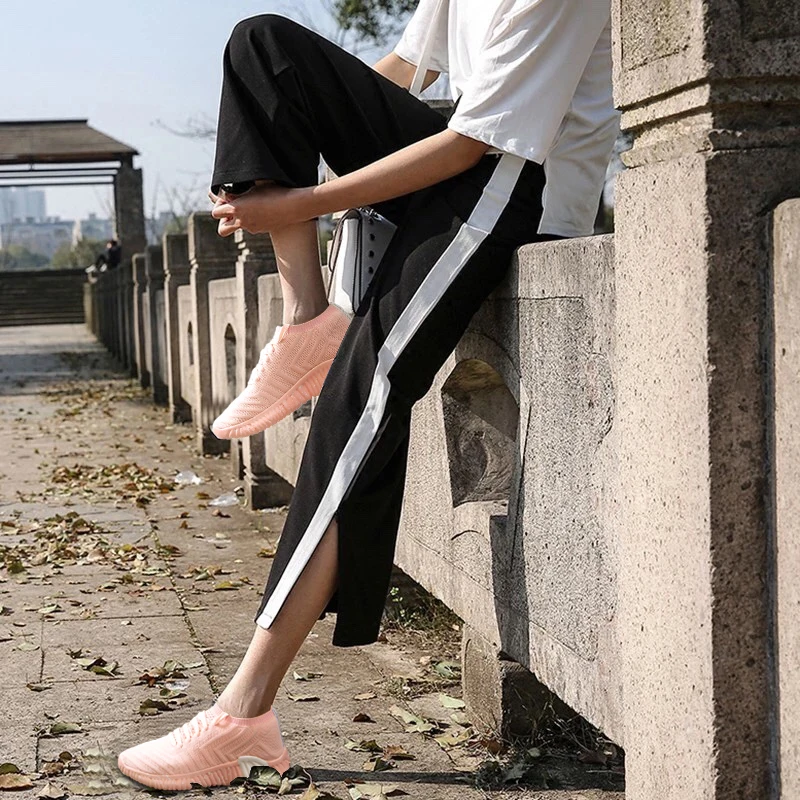 NEW 2018 Women Running Shoes Outdoor Breathable Jogging Sport Casual Sneaker Female Shoes Ladies Hard Outsole Breathable Women's Shoes