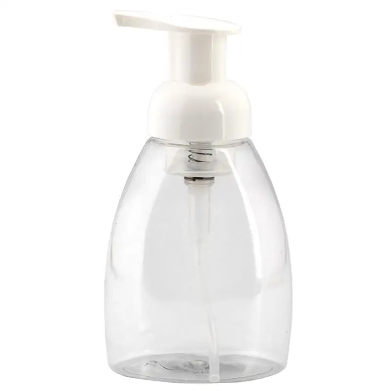 

TPFOCUS 250ml Soap Shampoo Dispenser Pump-bottles Lotion Liquid Foaming Bottle Container with White Pump