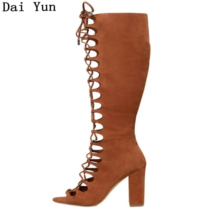 bottine open toe