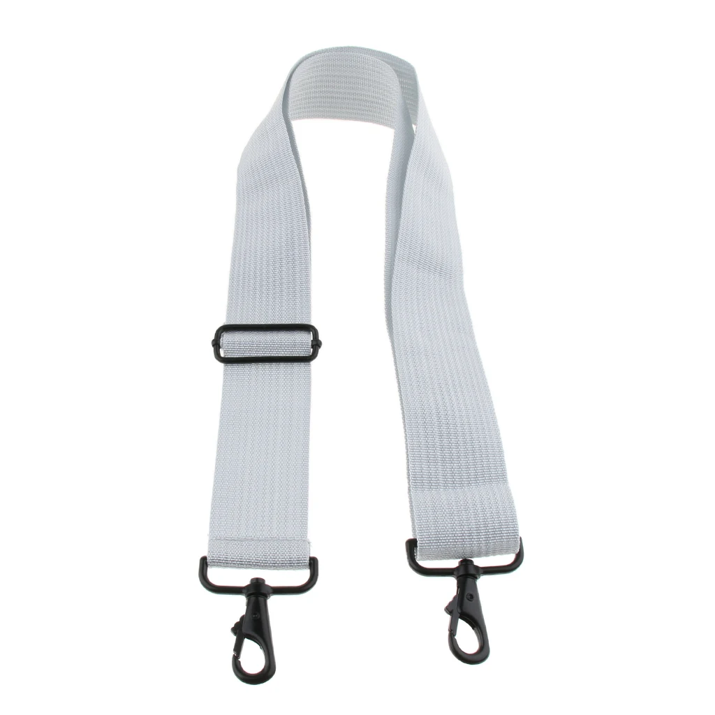 Tooyful Professional Polyester Marching Snare Drum Belt Strap White DIY Percussion Instrument Accessory