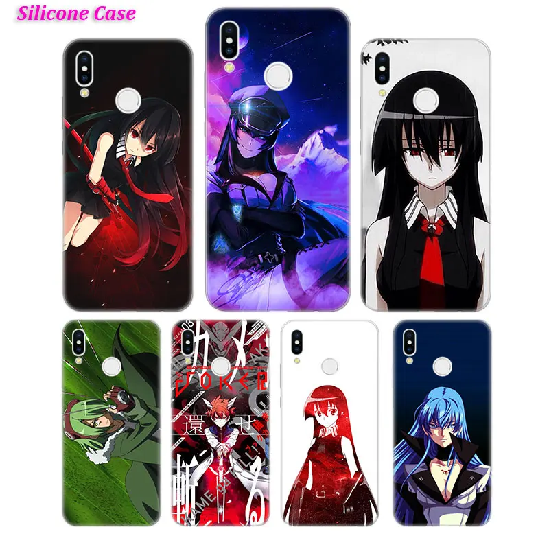 

Silicone Phone Case Anime Akame Ga Kill for Huawei Honor 7C 7A 8 8X 9 10 Y5 Y6 Y7 Y9 V20 Lite Pro 2019 2018 Nova 3 4