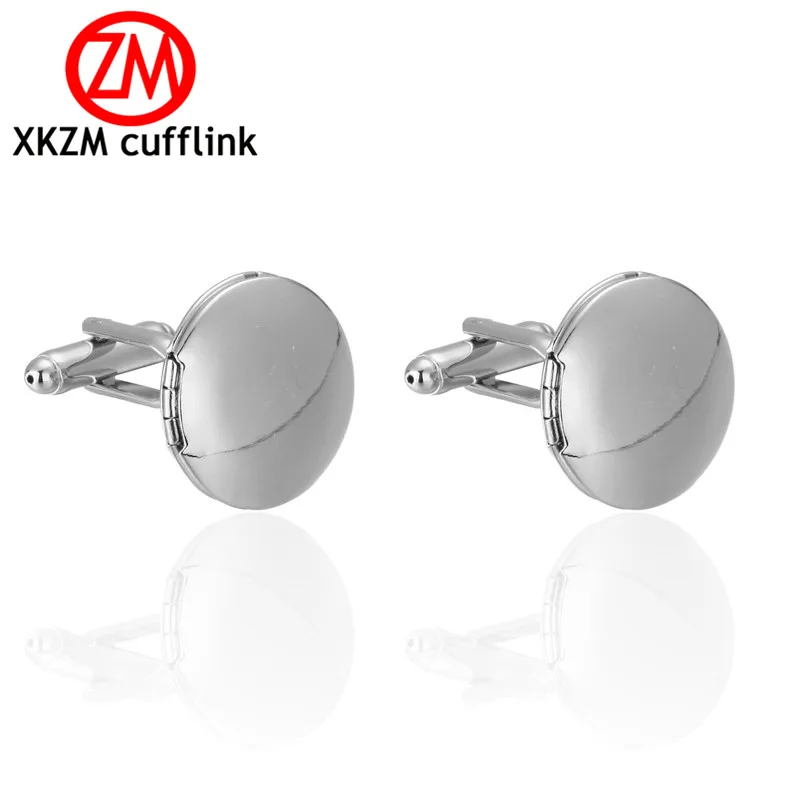 

Formal Silvery Photo frame Cufflink for Mens Suits Buttons Geometric Wedding Cufflink French Grooms Shirt Brand Cuff Links