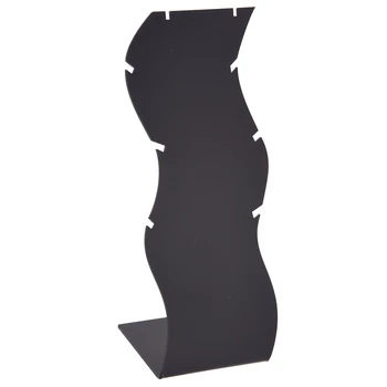 

Black Plastic Necklace Pendant Jewelry Display Stand Holder Rack 8x3"