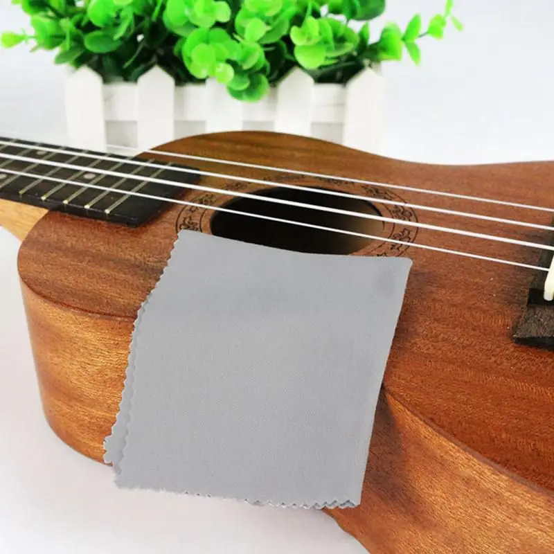 

1pcs Microfiber Cleaning Polishing Polish Cloth for Musical Instrument Guitar Violin Piano Clarinet Trumpet Universal