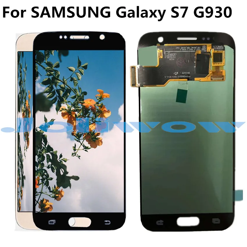 ЖК дисплей oled для Samsung Galaxy S7 G930 с сенсорным экраном в сборе Замена G930F LCD|Экраны
