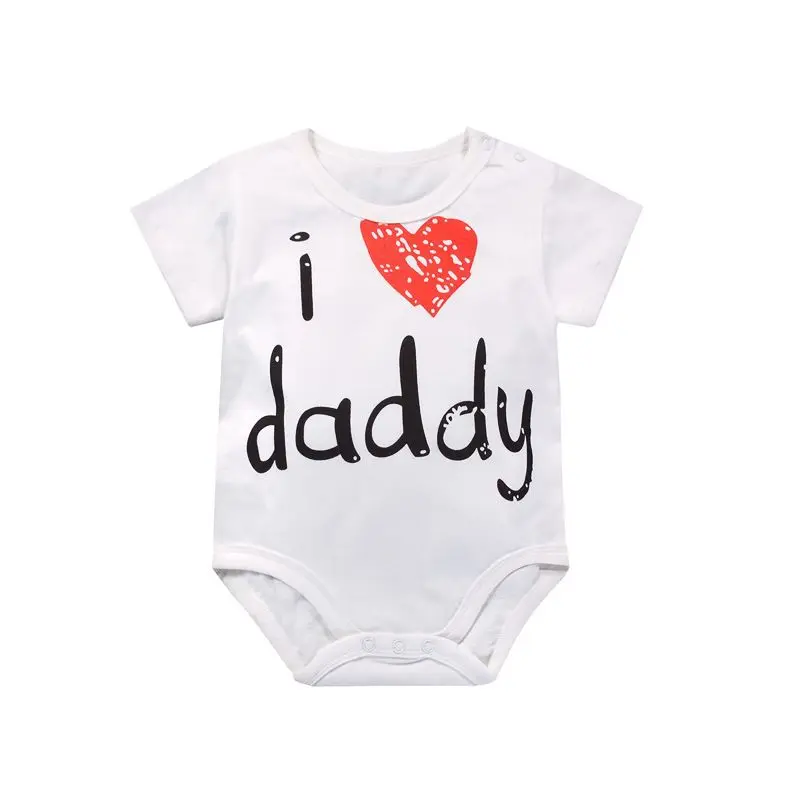 Повседневное письмо новорожденных Bebes Bodysuit Лето с коротким рукавом для младенцев обувь для мальчиков девочек комбинезоны крошечные