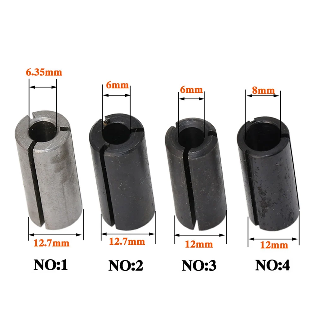 9Pcs//Set Conversion Chuck Cnc Router Bit Tool Milling Cutter Adapter Collet