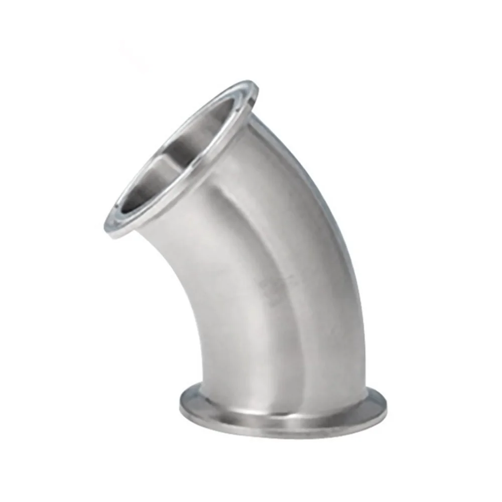 3A standard Sanitary stainless steel tc 45 Degree elbow Tri-Clamp size:2&quot/51mm SS304 | Обустройство дома