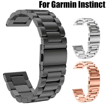 

CARPRIE Bands Strap Stainless Steel Replacement Watch Band Strap Wristband For Garmin Instinct 8D1114 Dropship