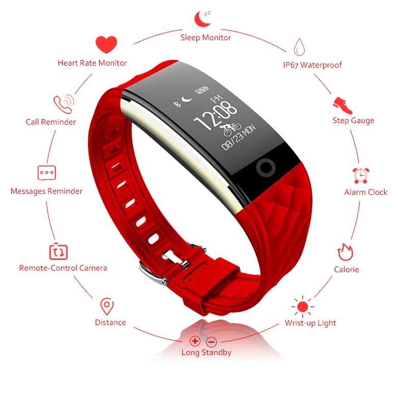 

Smart Watches Women Stylish Fitness Leisure Bracelet Smart Wristband Watches Bluetooth Waterproof Digital Watch Caller Reminder