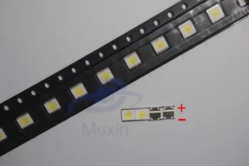 

Free shipping 500pcs/ lot 1W 3535 3v SMD LED Beads Cold white High power for LCD/TV Backlight