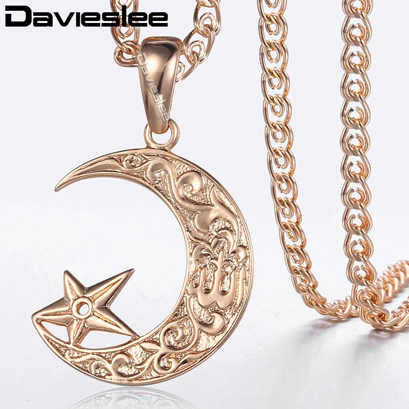 Davieslee ожерелье с подвеской в виде сердца для женщин, проложенные стразы, 585 розовое золото, Женское Ожерелье s,, звено змеи LGP226