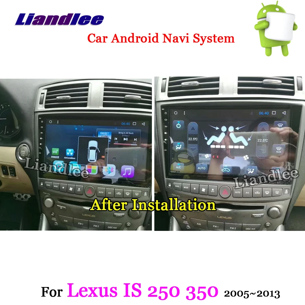 Liandlee автомобильная система Android для Lexus IS 200 220 250 300 350 2005~ 2013 радио стерео Carplay gps Navi MAP навигация Мультимедиа