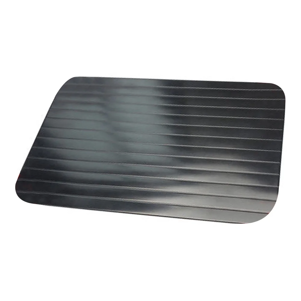 Defrost Tray Thaw Frozen Food Meat Fish In Minutes Home defrosting tray No Electricity Chemicals Microwave