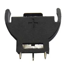 

HIP HIPERDEAL Battery charger New Vertical CR2032 2025 Half-Round Battery Coin Button Socket 3 PIN Holder Case Jun1