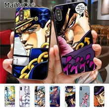 MaiYaCa JoJo Необычные Приключения милый чехол для телефона iphone 11 Pro X XS XR XS MAX 8 7 6 6S Plus 5 SE cass