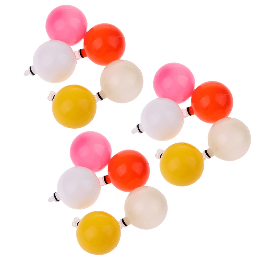  Multicolor 15pcs Strike Indicators Fly Fishing Bobbers Sea Fishing FloatsFishing Float Air Lock Strike Indicator
