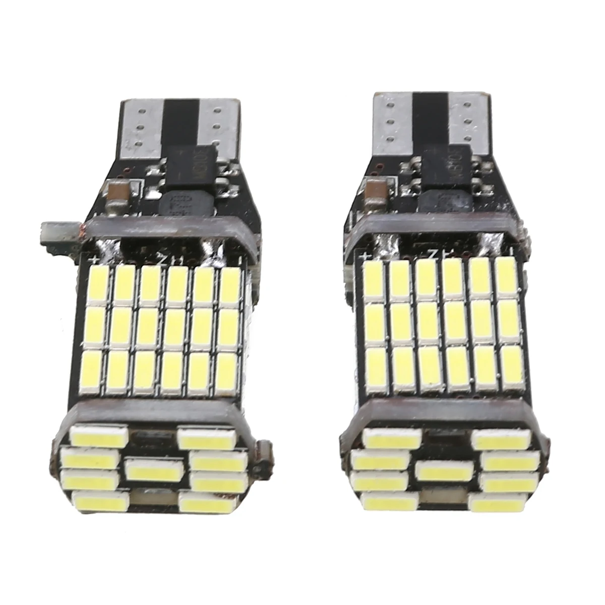 2pcs White T15 Width Light 921 912 4014 SMD LED Canbus Reverse Backup Light Bulb High Quality Lamp