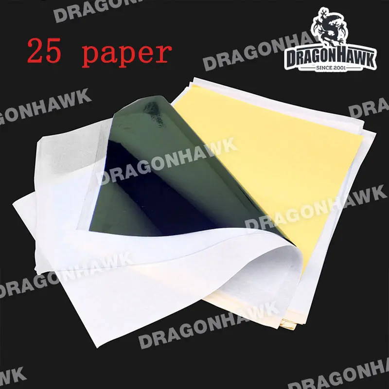 Tattoo Stencil Transfer Carbon Paper Top 25 pcs A 4 Size Tattoo supply