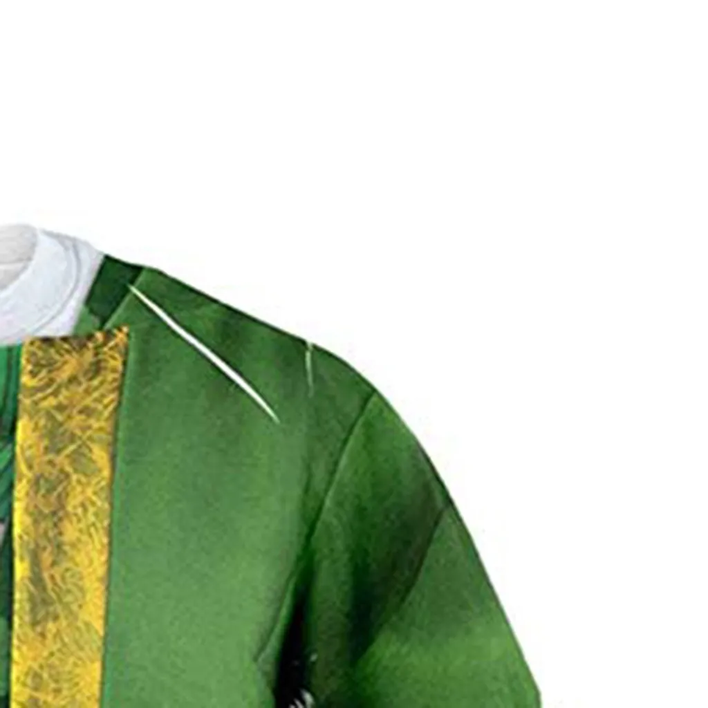Мужские и женские футболки с 3D принтом топы для Ireland День Святого Патрика летние