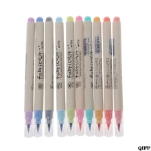 Прямая поставка и 10 цветов акварельный маркер мягкая каллиграфическая кисть Эскиз Рисование Живопись APR29