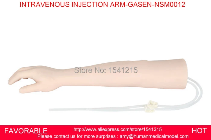 VEIN INJECTION ARM, COMPLETE VENIPUNCTURE ARM, IV TRAINING MODEL,NURSING SIMULATION INTRAVENOUS INJECTION ARM-GASEN-NSM0012