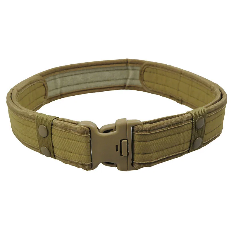 2 Inch Tactical Adjustable Belt Outdoor Hiking Climbing Hunting Load Bearing Utility Waistband Waist Support Belt09