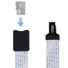TF мужчина к Micro SD Женский адаптер гибкий удлинитель Кабель-адаптер для телефона GPS TV