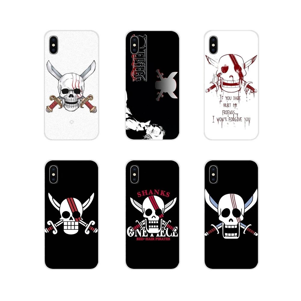 One Piece Red Hair Shanks Skull Flag For Huawei G7 G8 P7 P8 P9 P10 P P30 Lite Mini Pro P Smart Plus 17 18 19 Phone Cases Phone Case Covers Aliexpress