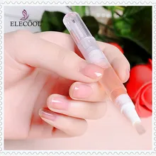 ELECOOL фруктовый аромат для ногтей питательная масляная ручка для росписи лаком для ногтей Лечение ногтей кутикулы Восстанавливающий инструмент для кожи Маникюрный Инструмент Уход за ногтями TSLM1