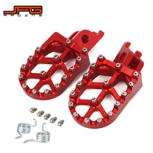 Repose-pieds CNC de moto, pédales, pour HONDA CR125 CR250 CRF150R CRF250R CRF250X CRF450R CRF450X CRF250L CRF250M